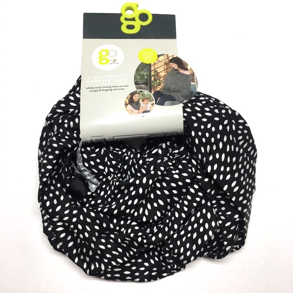 Go by Goldbug 4 in 1 Infinity Nursing Scarf - Picture 1 of 4